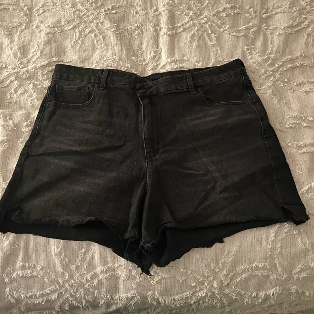 American Eagle Outfitters Black Jean Shorts